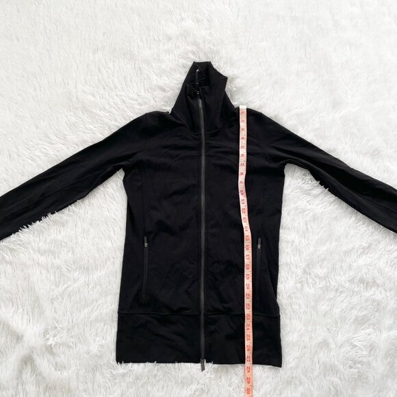 Women Lululemon In Stride Jacket Classic Fit in Black Size 10 - Picture 5 of 9